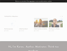 Tablet Screenshot of karengurwitz.com
